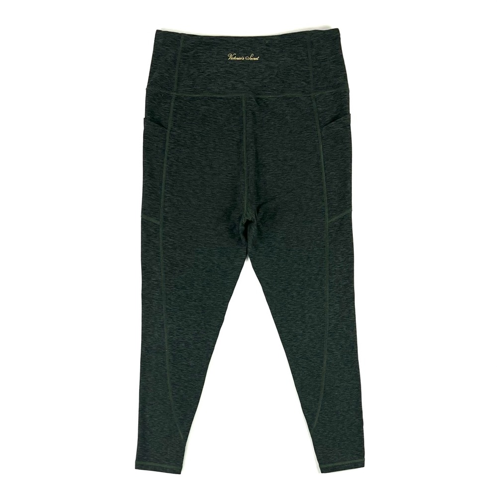 Victoria’s Secret Heathered Forest Green Studio Leggings View 4